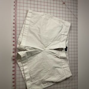 J.Crew White 5-inch Chino shorts Sz 12